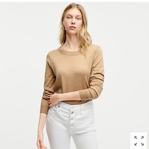 Jcrew Tippi Sweater - Camel Heather